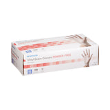 McKesson Exam Glove X-Large NonSterile Vinyl Standard Cuff Length Smooth Clear Not Rated (354441_BX) 100/BX