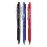 Pilot® FriXion Clicker Erasable Gel Pen, Retractable, Fine 0.7 mm, Three Assorted Business Ink and Barrel Colors, 3/Pack (PIL31467) Pack of 3