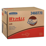 WypAll® L20 Towels, BRAG Box, Multi-Ply, 12.5 x 16.8, Unscented, White, 176/Box (KCC34607) Case of 176