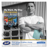 Scott® Shop Towels, Standard Roll, 1-Ply, 9.4 x 11, Blue, 55/Roll, 12 Rolls/Carton (KCC75147) 12 Rolls