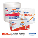 WypAll® L40 Towels, Dry Up Towels, 19.5 x 42, White, 200 Towels/Roll (KCC05860) Box of 200