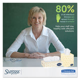 Surpass® Facial Tissue for Business, 2-Ply, White,125 Sheets/Box, 60 Boxes/Carton (KCC21390) Case of 60