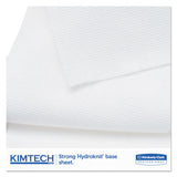 WypAll® Critical Clean Wipers for Bleach, Disinfectants, Sanitizers WetTask Customizable Wet Wiping System, w/Bucket,140/Roll, 6/CT (KCC06411) 6 Boxes of 90