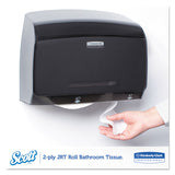 Scott® Essential JRT Extra Long Bathroom Tissue, Septic Safe, 2-Ply, White, 3.55" x 2,000 ft, 6 Rolls/Carton (KCC07827) Case of 6