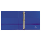 Avery® Heavy-Duty Non-View Binder with DuraHinge and One Touch EZD Rings, 3 Rings, 1.5" Capacity, 11 x 8.5, Blue (AVE79885) Each