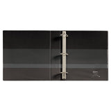 Avery® Heavy-Duty Non Stick View Binder with DuraHinge and Slant Rings, 3 Rings, 1.5" Capacity, 11 x 8.5, Black, (5400) (AVE05400) Each