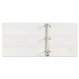 Avery® Heavy-Duty Non Stick View Binder with DuraHinge and Slant Rings, 3 Rings, 2" Capacity, 11 x 8.5, White, (5504) (AVE05504) Each
