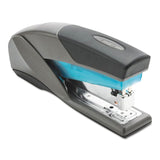 Swingline® Optima 25 Reduced Effort Stapler, 25-Sheet Capacity, Slate Gray/Blue (SWI66404) Each