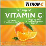 Vitron-C® Multivitamin Supplement Ascorbic Acid / Iron 125 mg - 65 mg Strength Tablet 60 per Bottle (699765_BT) 1/BT