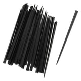 AmerCareRoyal® Prism Picks, Plastic, 4", Black, 500/Box, 5 Boxes/Carton (RPPRP1494BK) Case of 2500