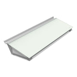 Quartet® Glass Dry Erase Desktop Computer Pad, 18 x 6, White Surface (QRTGDP186) Each