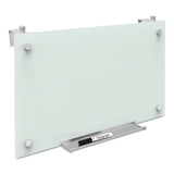 Quartet® Infinity Magnetic Glass Dry Erase Cubicle Board, 30 x 18, White Surface (QRTPDEC1830) Each
