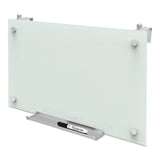 Quartet® Infinity Magnetic Glass Dry Erase Cubicle Board, 30 x 18, White Surface (QRTPDEC1830) Each