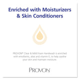 PROVON® Clear and Mild Foam Hand Wash, Unscented, 700 mL Refill, 3/Carton (GOJ134103) Case of 3
