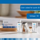 McKesson Alkaline Battery 9V Cell 9V Disposable 10 Pack (862351_EA) 1/EA
