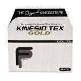 Kinesio® Tex Gold™ FP Kinesiology Tape Black 2 Inch X 34 Yard Cotton NonSterile (886004_BX) 1/BX