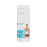 McKesson Abdominal Binder Small / Medium Hook and Loop Closure 30 to 45 Inch Waist Circumference 9 Inch Height Adult (1159055_EA) 1/EA
