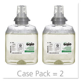 GOJO® TFX Green Certified Foam Hand Cleaner Refill, Unscented, 1,200 mL, 2/Carton (GOJ566502CT) Case of 2