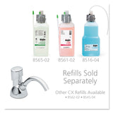 GOJO® CX Counter Mount Foam Soap Dispenser, 1,500 mL/2,300 mL, 4.5 x 11.88 x 4.5, Chrome (GOJ850001) Each