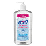 PURELL® Advanced Refreshing Gel Hand Sanitizer, 20 oz Pump Bottle, Clean Scent, 12/Carton (GOJ302312) Case of 12
