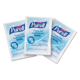 PURELL® Cottony Soft Individually Wrapped Sanitizing Hand Wipes, 5 x 7, Unscented, White, 1,000/Carton (GOJ90261M) Case of 1000