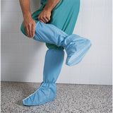 Hi Guard® Boot Cover One Size Fits Most Knee High Nonskid Sole Blue NonSterile (1043507_PK) 30/PK