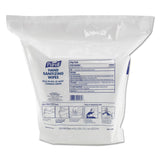 PURELL® Hand Sanitizing Wipes, 6 x 8, Fresh Citrus Scent, White, 1,200/Refill Pouch, 2 Refills/Carton (GOJ911802) Case of 2