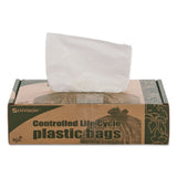 Stout® by Envision™ Controlled Life-Cycle Plastic Trash Bags, 13 gal, 0.7 mil, 24" x 30", White, 120/Box (STOG2430W70) Box of 120
