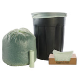 Stout® by Envision™ EcoSafe-6400 Bags, 32 gal, 0.85 mil, 33" x 48", Green, 50/Box (STOE3348E85) Box of 50