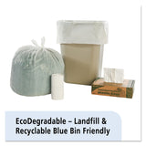 Stout® by Envision™ Controlled Life-Cycle Plastic Trash Bags, 13 gal, 0.7 mil, 24" x 30", White, 120/Box (STOG2430W70) Box of 120