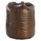 Stout® by Envision™ Controlled Life-Cycle Plastic Trash Bags, 30 gal, 0.8 mil, 30" x 36", Brown, 60/Box (STOG3036B80) Box of 60