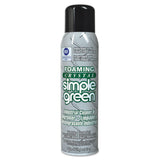Simple Green® Foaming Crystal Industrial Cleaner and Degreaser, 20 oz Aerosol Spray, 12/Carton (SMP19010) Case of 12