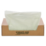 Stout® by Envision™ EcoSafe-6400 Bags, 48 gal, 0.85 mil, 42" x 48", Green, 40/Box (STOE4248E85) Box of 40