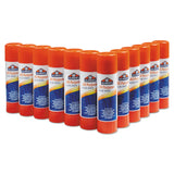 Elmer's® Disappearing Glue Stick, 0.77 oz, Applies White, Dries Clear, 12/Pack (EPIE517) Pack of 12 Sticks