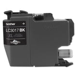Brother LC3017BK Innobella High-Yield Ink, 550 Page-Yield, Black (BRTLC3017BK) Each