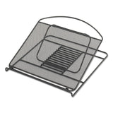 Safco® Onyx Mesh Laptop Stand, 12.25" x 12.25" x 2", Black (SAF2161BL) Each