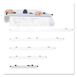 Safco® Sheet File Hanging Clamps, 100 Sheets Per Clamp, 18" Length, 6/Carton (SAF50016) Case of 6