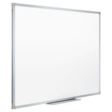 Mead® Dry Erase Board with Aluminum Frame, 36 x 24, Melamine White Surface, Silver Aluminum Frame (MEA85356) Each