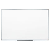Mead® Dry Erase Board with Aluminum Frame, 36 x 24, Melamine White Surface, Silver Aluminum Frame (MEA85356) Each