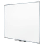 Mead® Dry Erase Board with Aluminum Frame, 36 x 24, Melamine White Surface, Silver Aluminum Frame (MEA85356) Each