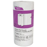 Cascades PRO Select Kitchen Roll Towels, 2-Ply, 8 x 11, 250/Roll, 12/Carton (CSDK250) Case of 12