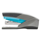 Swingline® Optima 25 Reduced Effort Stapler, 25-Sheet Capacity, Slate Gray/Blue (SWI66404) Each