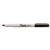 Sharpie® Ultra Fine Tip Permanent Marker, Ultra-Fine Needle Tip, Black, 5/Pack (SAN37665PP) Pack of 5