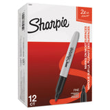 Sharpie® Super Permanent Marker, Fine Bullet Tip, Black, Dozen (SAN33001) 1 Dozen