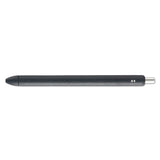 Paper Mate® InkJoy Gel Pen, Retractable, Medium 0.7 mm, Black Ink, Black/Smoke Barrel, 36/Pack (PAP2003996) Pack of 36