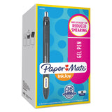 Paper Mate® InkJoy Gel Pen, Retractable, Medium 0.7 mm, Black Ink, Black/Smoke Barrel, 36/Pack (PAP2003996) Pack of 36
