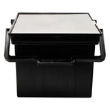 Advantus Companion Portable File, Letter/Legal Files, 17" x 14" x 11", Black (AVTTLF2B) Each