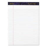 Ampad® Gold Fibre Writing Pads, Wide/Legal Rule, 50 White 8.5 x 11.75 Sheets, 4/Pack (TOP20031) Pack of 4