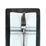 Arkwright Home® Mariposa Bistro NaPackin 18x22 Gray, Stripe, 120/Case (BISTRO-GY-CS) Case of 120