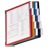 Durable® VARIO Wall Reference System, 10 Panels, Assorted Borders and Panels (DBL535900) Each